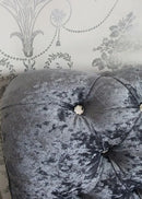 Sleigh Chesterfield Crushed Velvet Bedframe – Bespoke Handmade Design