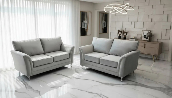 Abbey Velvet Sofa Range