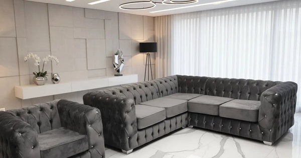 Knightsbridge Velvet Sofa Range