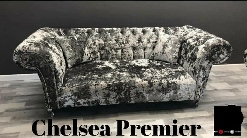 CHELSEA PREMIER LUSTRO CRUSHED VELVET SOFA RANGE