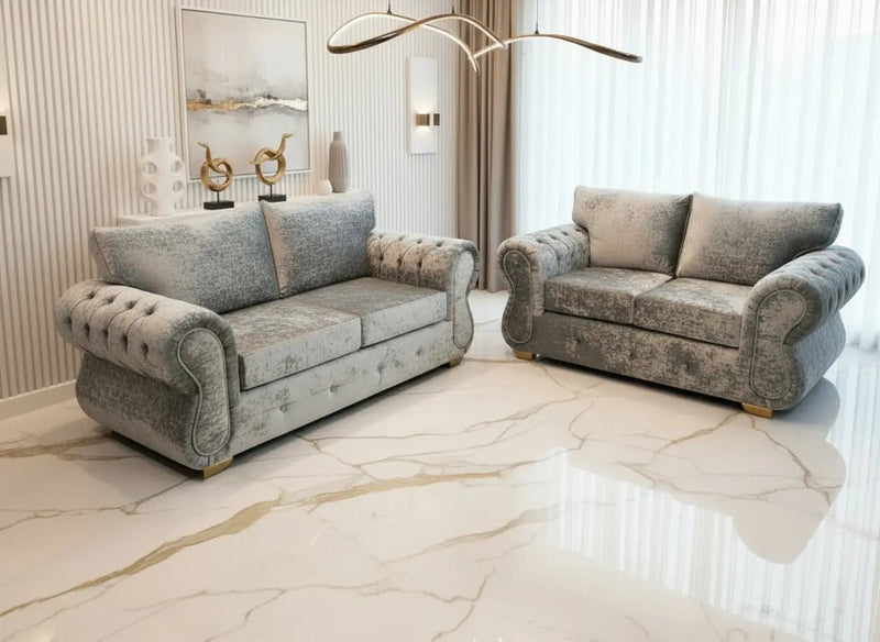 RINO LUSTRO CRUSHED VELVET SOFA RANGE