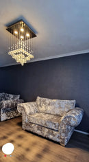 CHELSEA LUSTRO CRUSHED VELVET SOFA RANGE