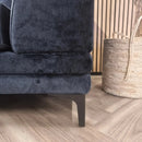 Aluxo Lenox Sofa Range in Aegean Blue Velvet furnish 365