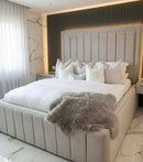 Amelia Plush Velvet Bed – Bespoke Handcrafted Bedstead (Made in the UK)