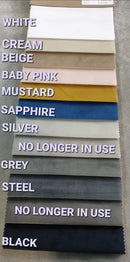 BEDFRAME SAMPLE - Plush Velvet Fabric Sample