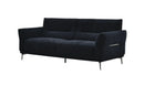 Aluxo Albany Sofa Range in Black Lux Boucle Fabric F I INTERIORS