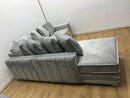 Louisiana Velvet Chaise Sofa Range