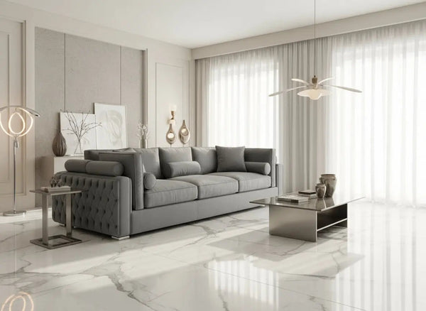 CUBIX FRENCH VELVET U CORNER SOFA RANGE