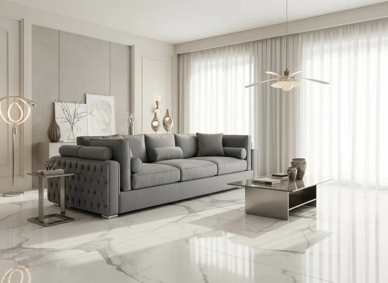 CUBIX FRENCH VELVET U CORNER SOFA RANGE