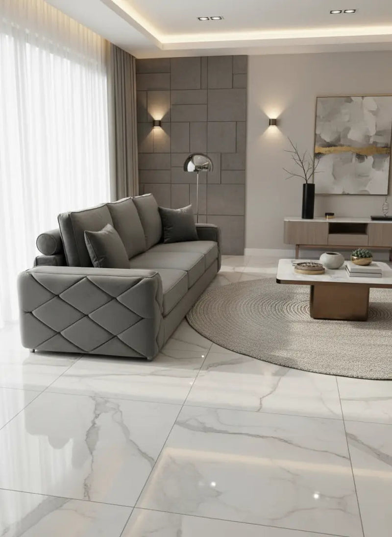 Cubix French Velvet U Corner Sofa Range – Bespoke Luxury Seating velvetsofa