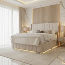 Deviana Divan 2 Drawer Bed Frame in Plush Velvet – Exclusive Handmade Storage Bed