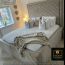 Duke Plush Velvet Bed – Bespoke Handcrafted Bedstead (Made in the UK)