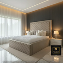 Duke Plush Velvet Bed – Bespoke Handcrafted Bedstead (Made in the UK)