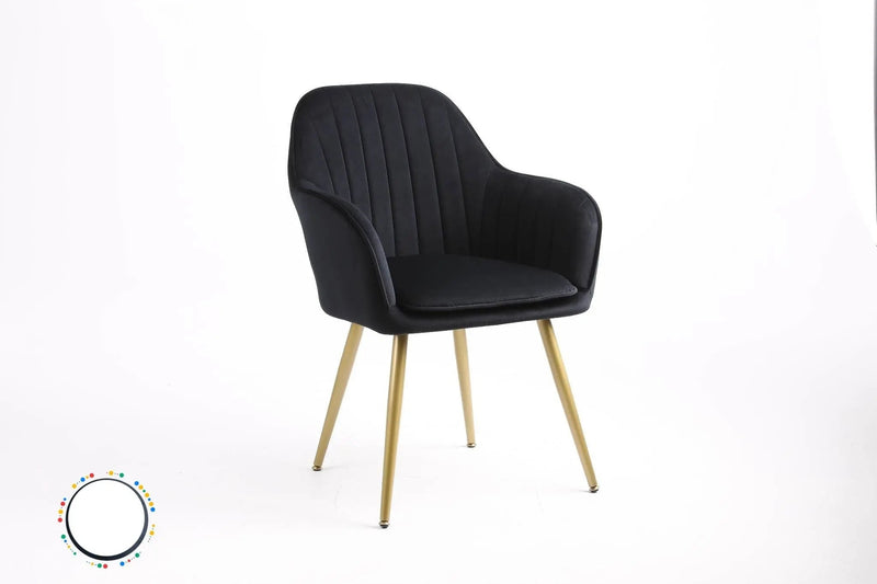 PRETORIA VELVET DINING CHAIR