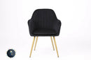 PRETORIA VELVET DINING CHAIR