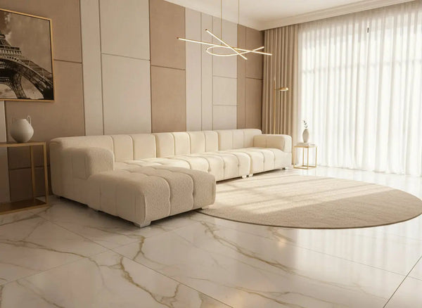 Borg corner sofa range with chaise