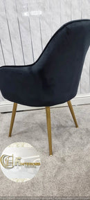PRETORIA VELVET DINING CHAIR