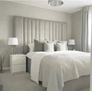 Audrie bed in plush velvet