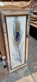 Peacock Feather Frame