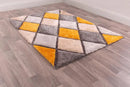 3D CARVED DIAMOND OCHRE