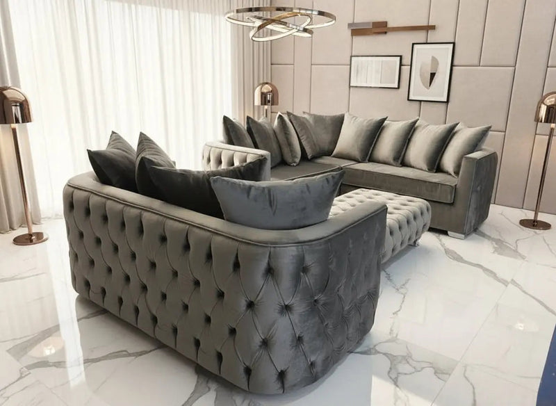 Arianna Premier Velvet Corner Sofa