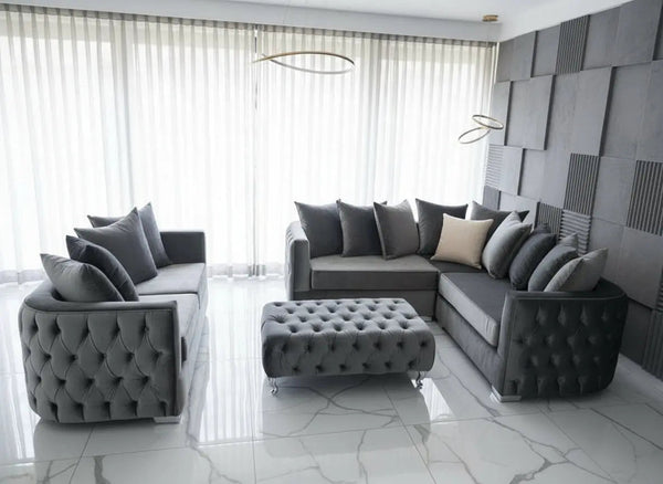 Arianna Premier Velvet Corner Sofa