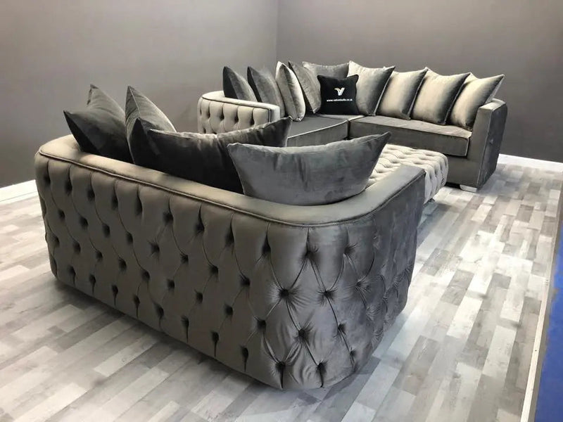 Arianna Premier Velvet Corner Sofa