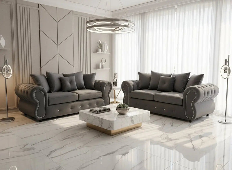 RINO FRENCH VELVET SOFA RANGE