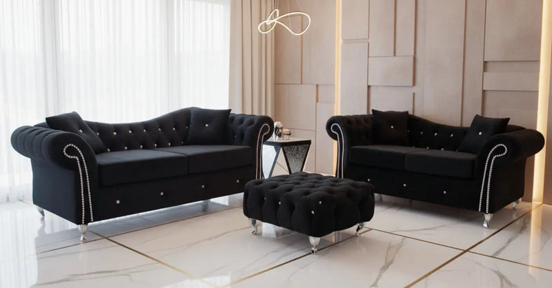ONYX FRENCH VELVET SOFA RANGE