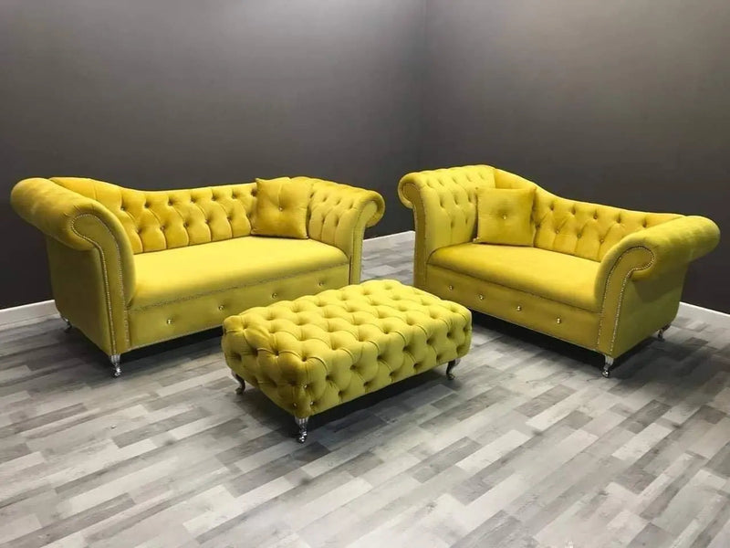 RAPHAEL FRENCH VELVET SOFA RANGE