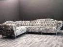 FABRAGE LUSTRO CRUSHED VELVET SOFA RANGE