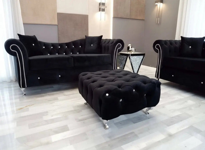 ONYX FRENCH VELVET SOFA RANGE