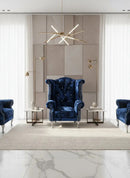 CHELSEA LUSTRO CRUSHED VELVET SOFA RANGE
