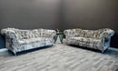 Raphael Lustro Crushed Velvet Sofa Range