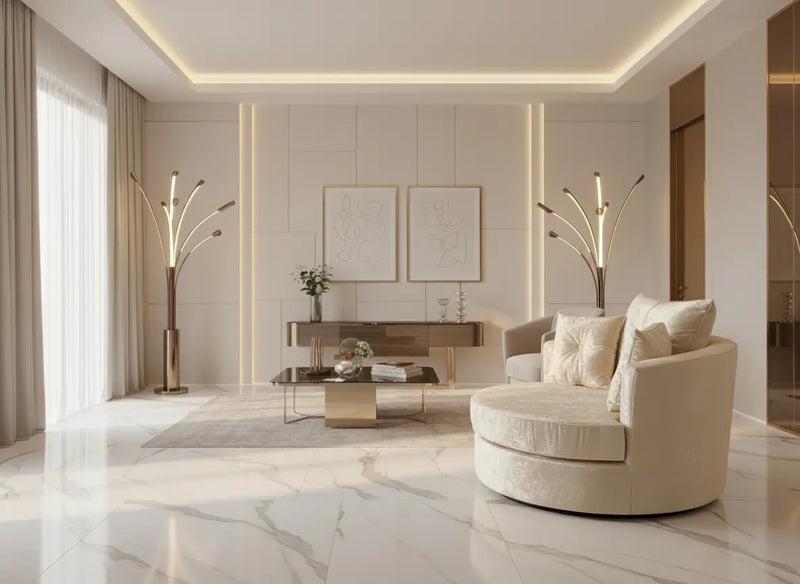 Swivel & Cuddle Chair – Crushed Velvet Collection