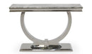 Arianna Grey Marble Console Table