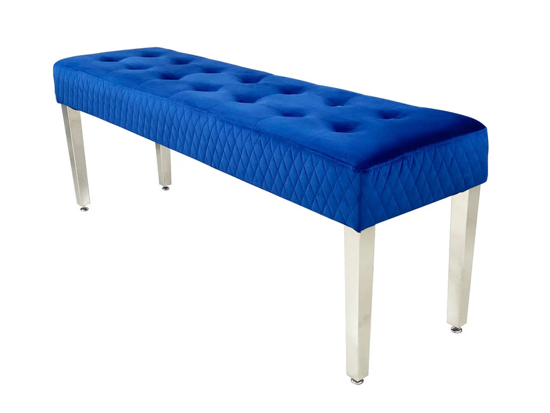 Majestic Upholstered Bench – 140 cm, Available in Multiple Colours