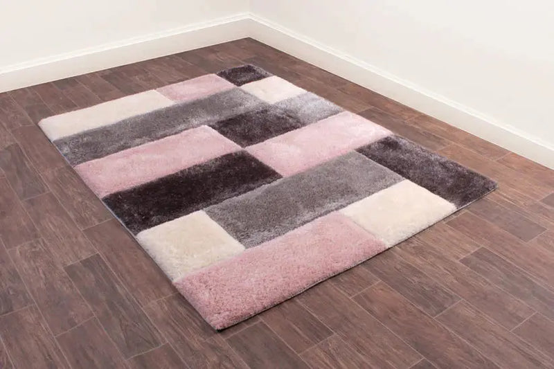 3D CARVED BLOCKS BLUSH