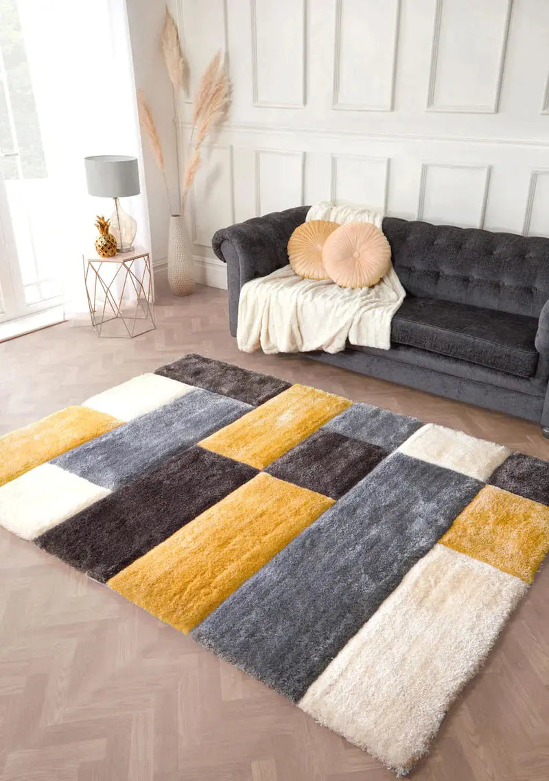 3D CARVED BLOCKS OCHRE