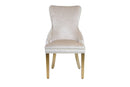 Victoria Gold Detailing Knocker back Dining Chair