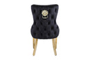 Victoria Gold Detailing Knocker back Dining Chair