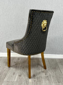 Sorrento Sintered Stone Rectangle Dining Table + Majestic Velvet Dining Chairs – Luxury Cream & Gold Dining Set