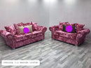 CHELSEA LUSTRO CRUSHED VELVET SOFA RANGE