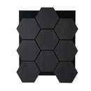 Hexagon Wood Acoustic Wall Panels F I INTERIORS