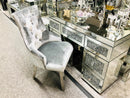 Majestic Pewter Velvet Dining Chair