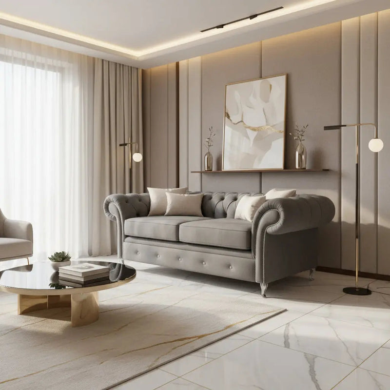 Chelsea Premium French Velvet  Sofa Range