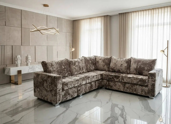 Charles Crushed Velvet Sofa Range – Bespoke Luxury velvetsofa