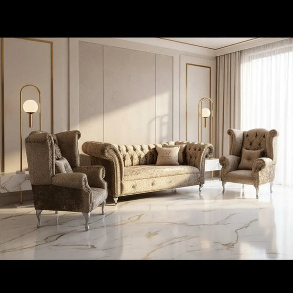 Raphael Crushed Velvet Sofa Range