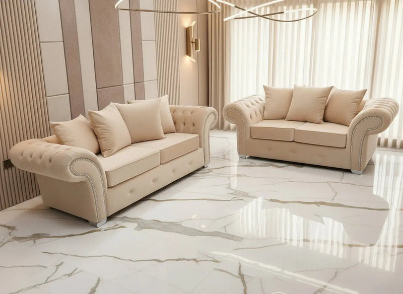 Chelsea Premium French Velvet  Sofa Range