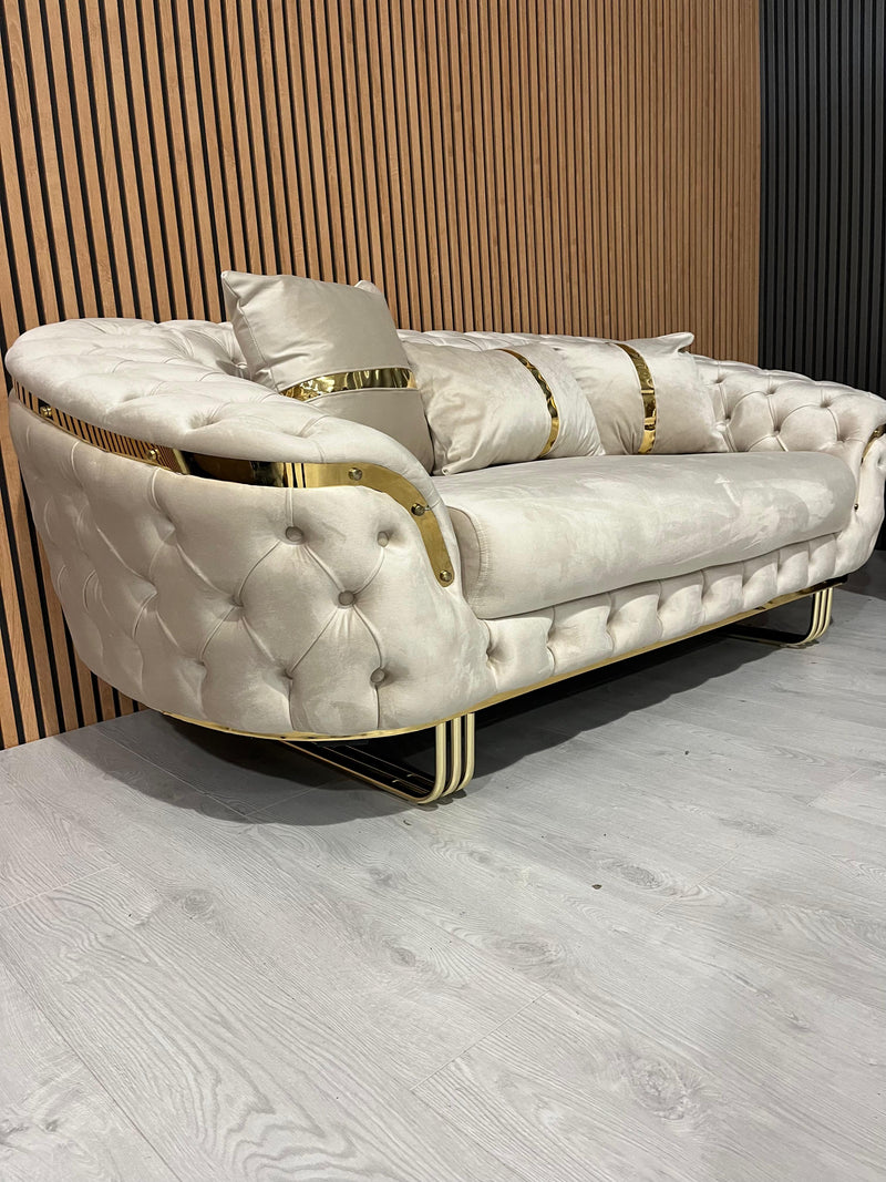 Bvlgari Special 3+2 Sofa Range Plush Velvet - Choose Combination